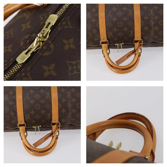 Authentic LOUIS VUITTON Monogram Keepall 50 Boston Bag bst698-112825 - Picture 8 of 16